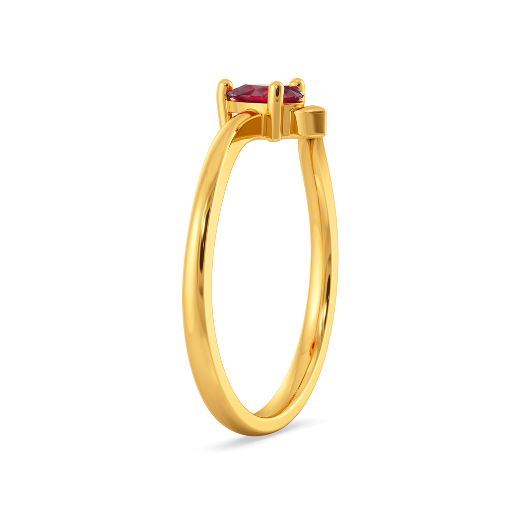 Lil Bit of Blush Gemstone Rings image