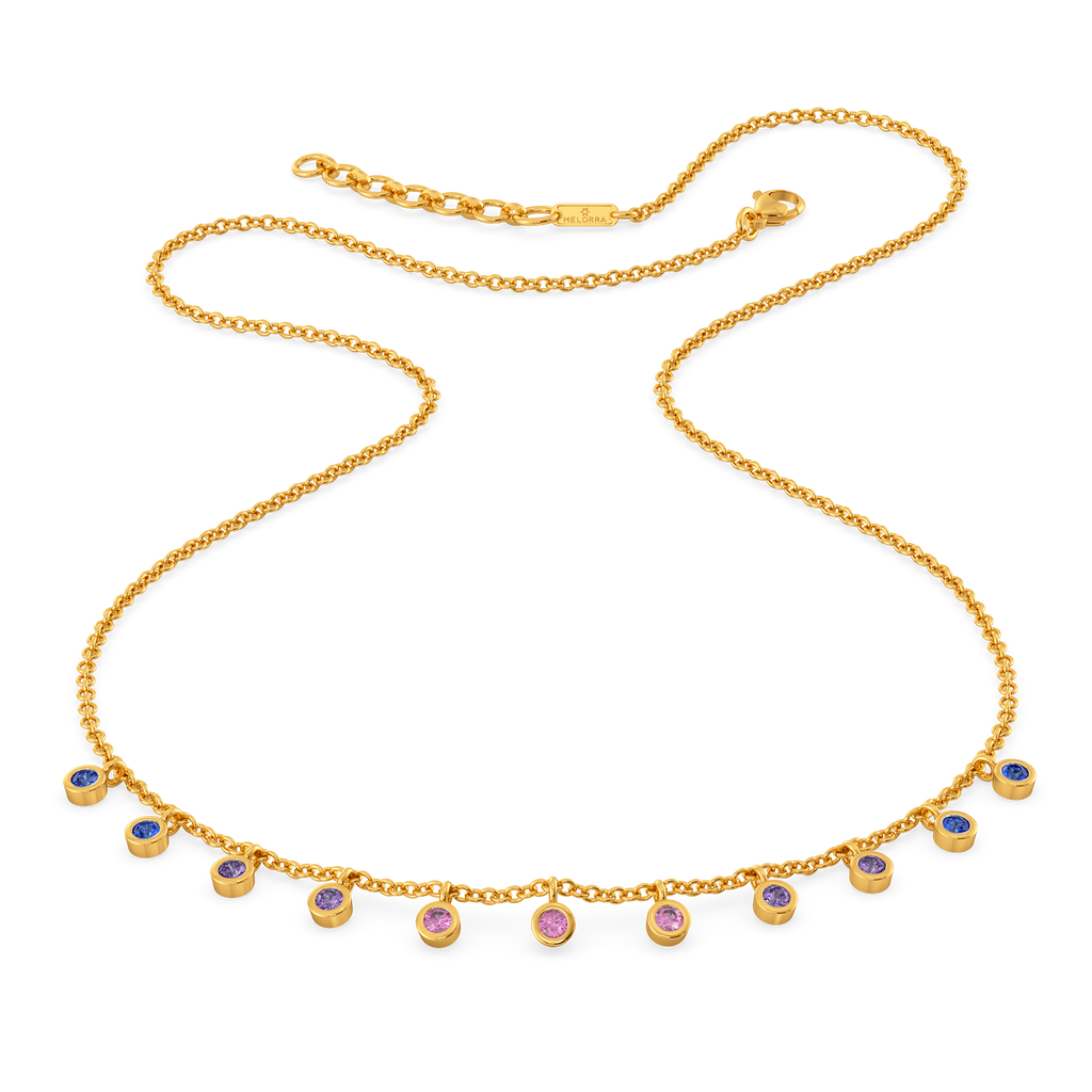 Lil Bit of Blush Gemstone Necklaces