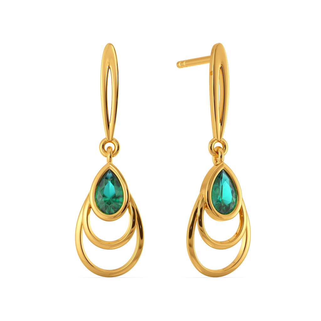 Blush Bloom Gemstone Earrings