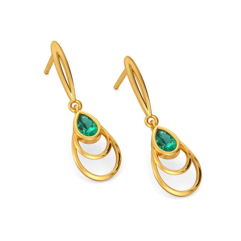 Blush Bloom Gemstone Earrings