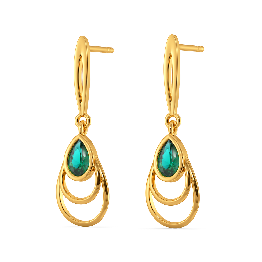 Blush Bloom Gemstone Earrings