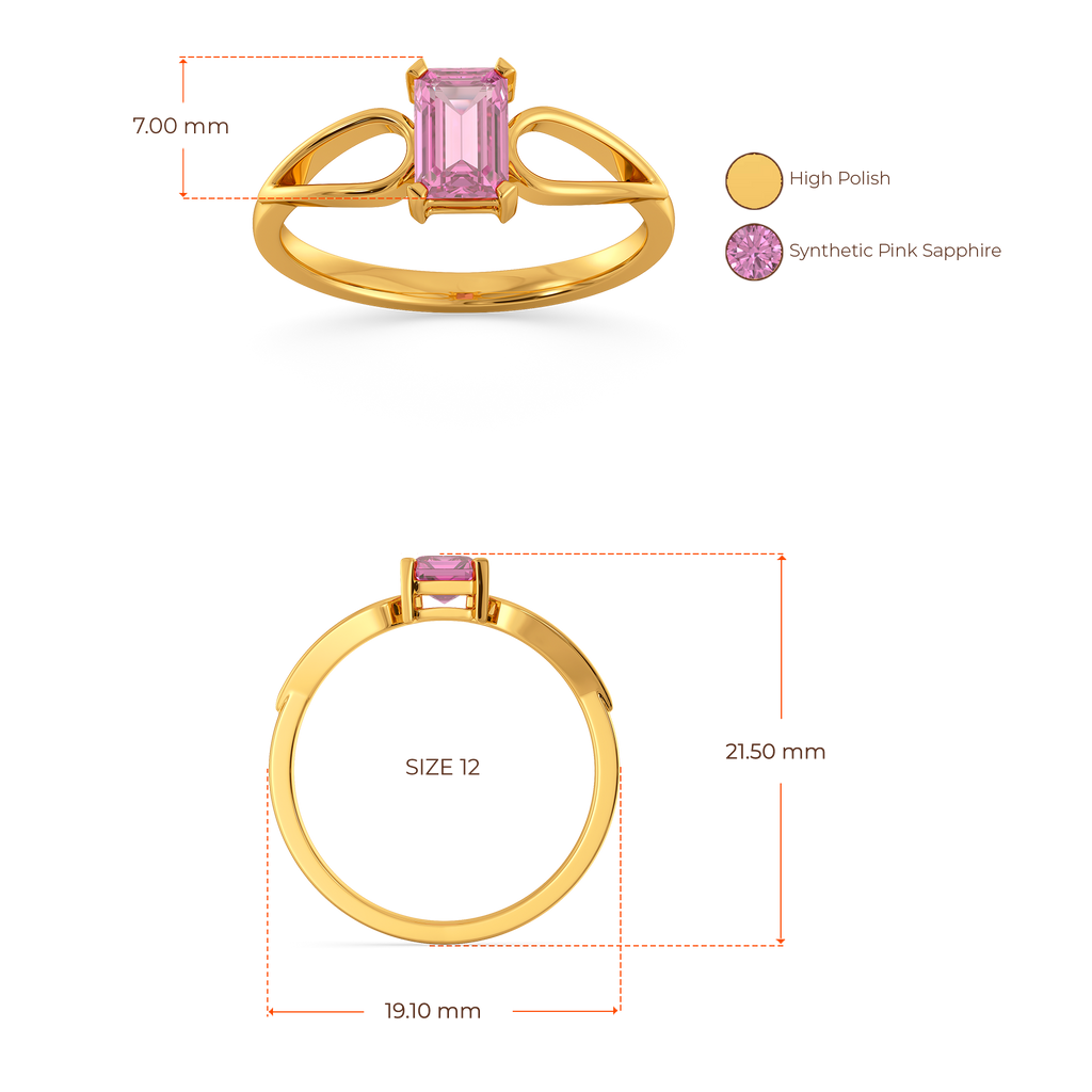 Crimson Glow Gemstone Rings image