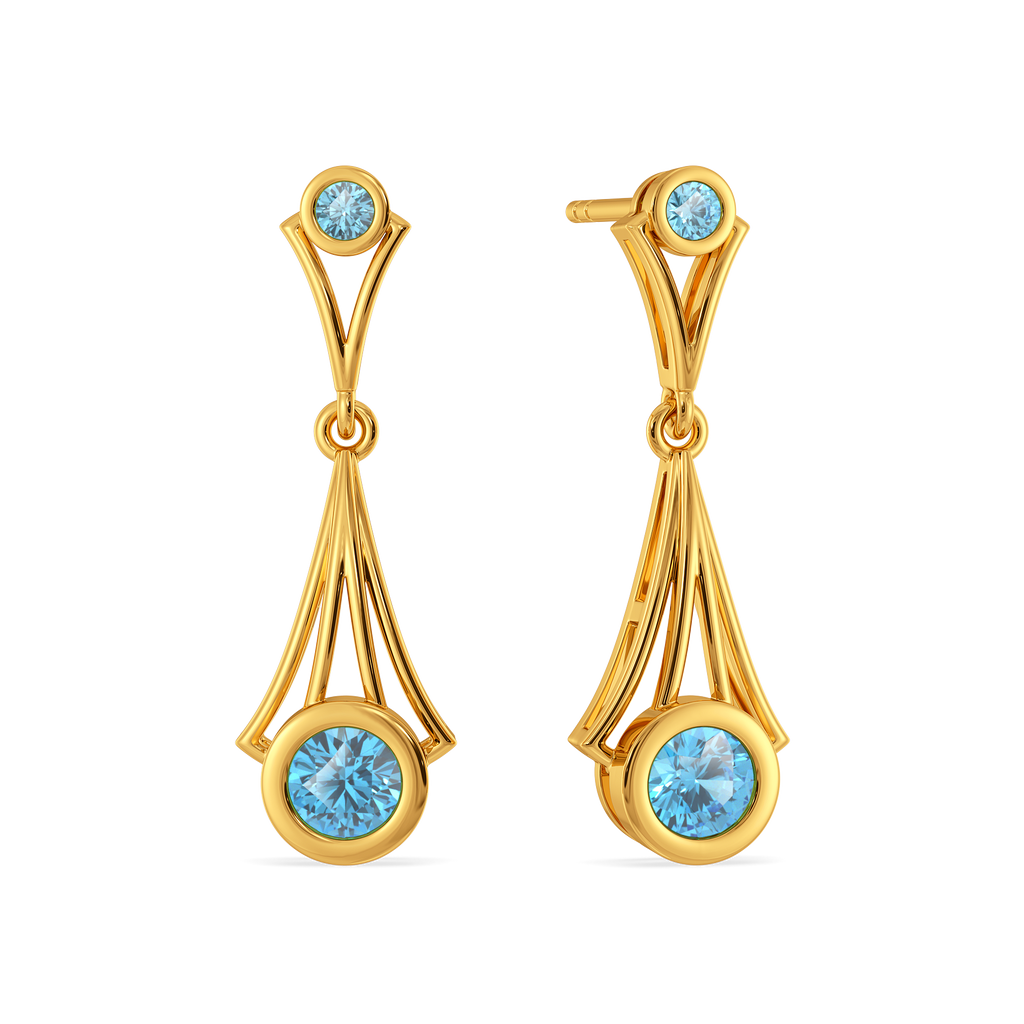 Ocean Mist Gemstone Earrings