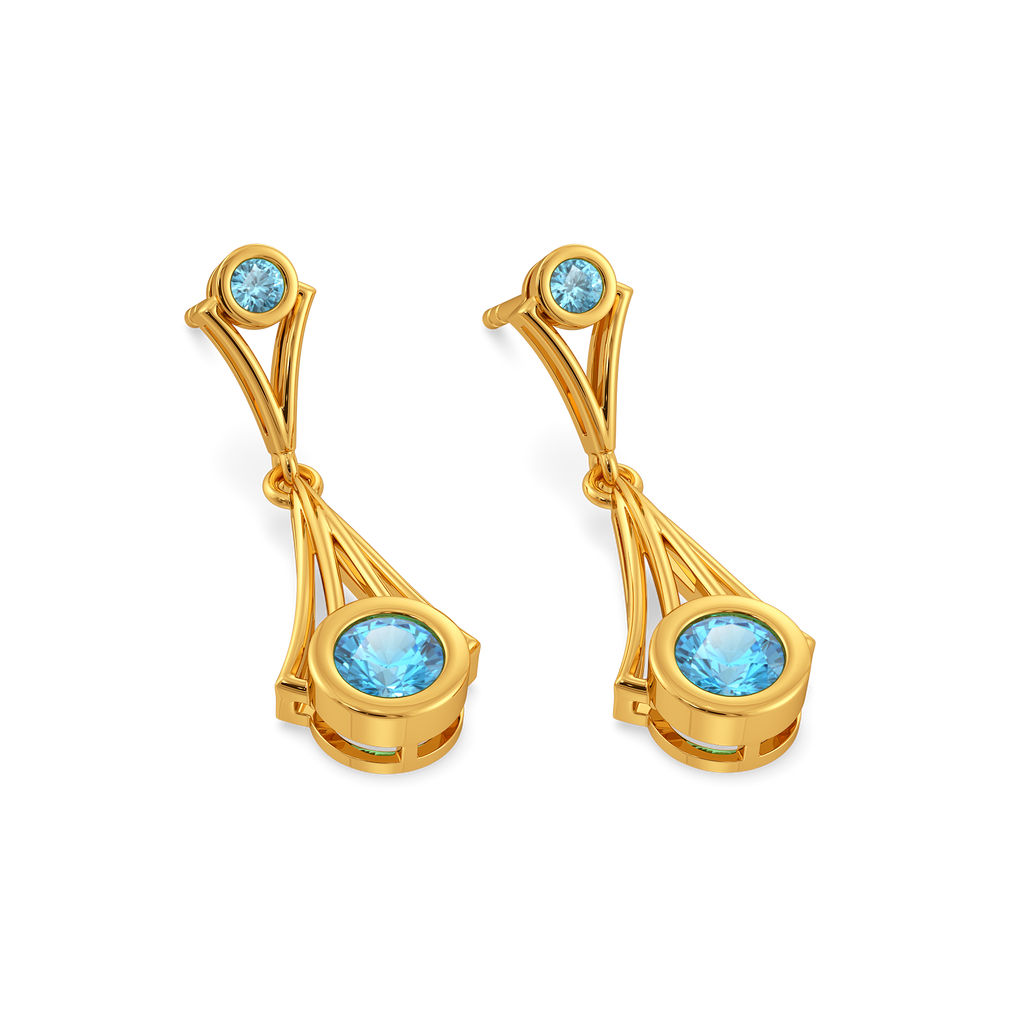 Ocean Mist Gemstone Earrings