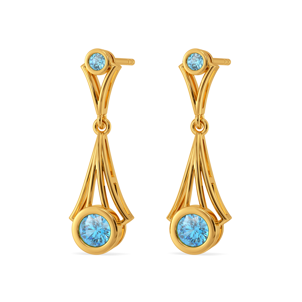 Ocean Mist Gemstone Earrings