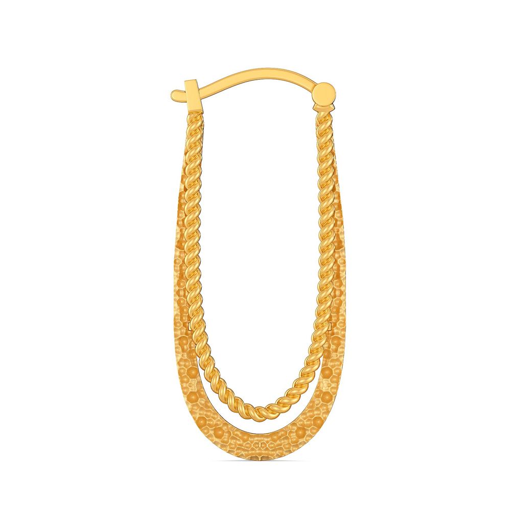 Hip and Happy Gold Earrings