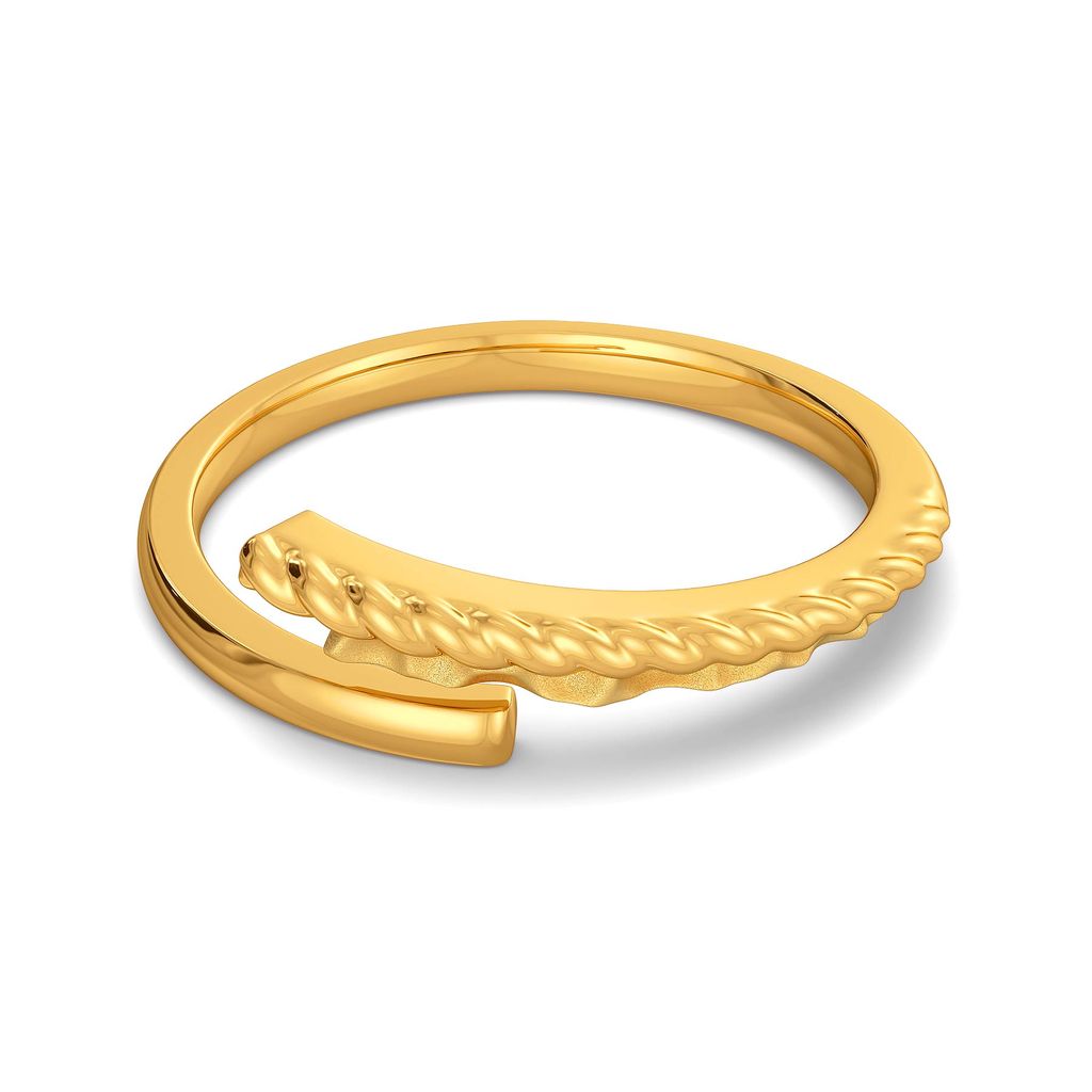 Eclectic Edge Gold Rings alternate view 3