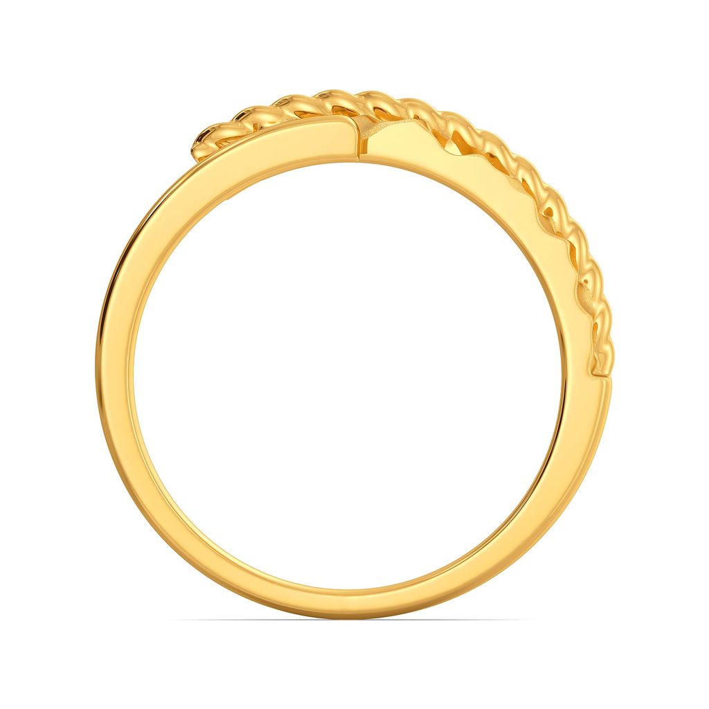 Eclectic Edge Gold Rings image