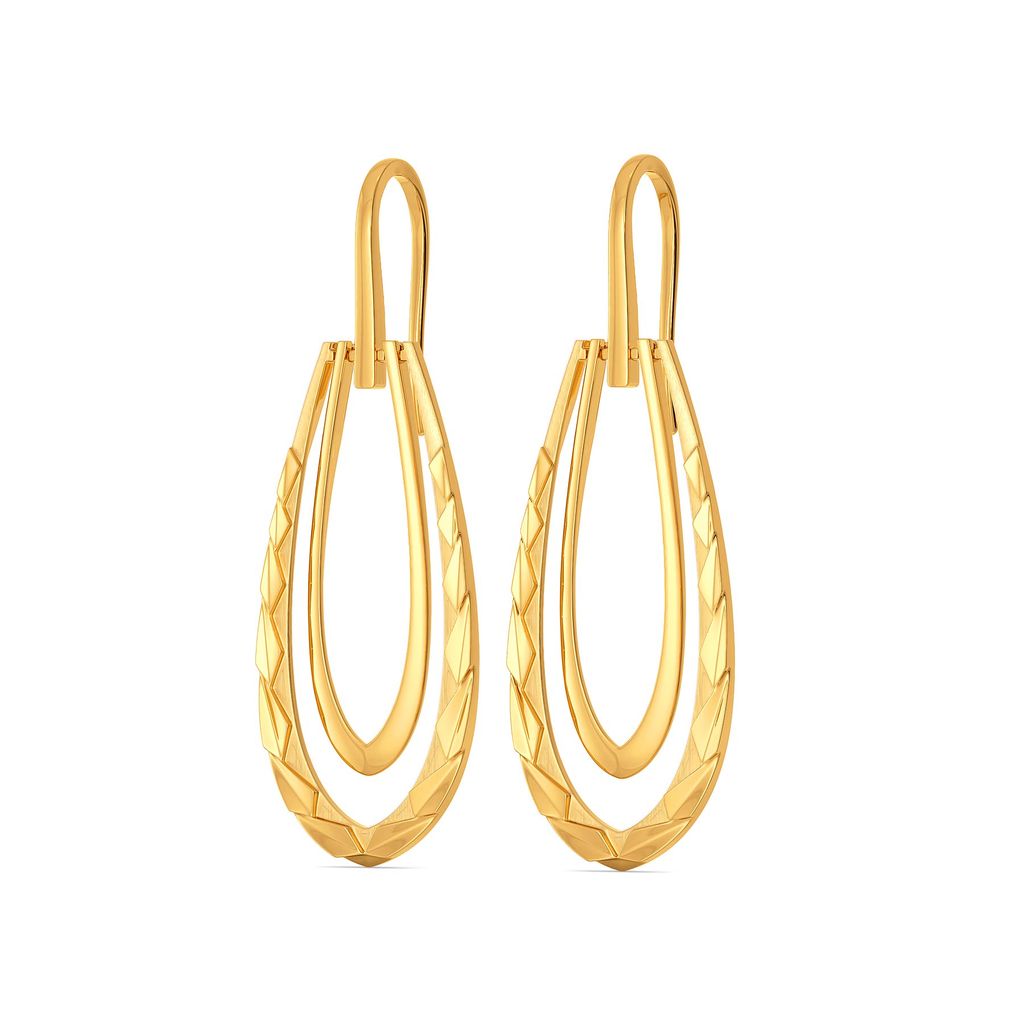 Zesty Boho Gold Earrings
