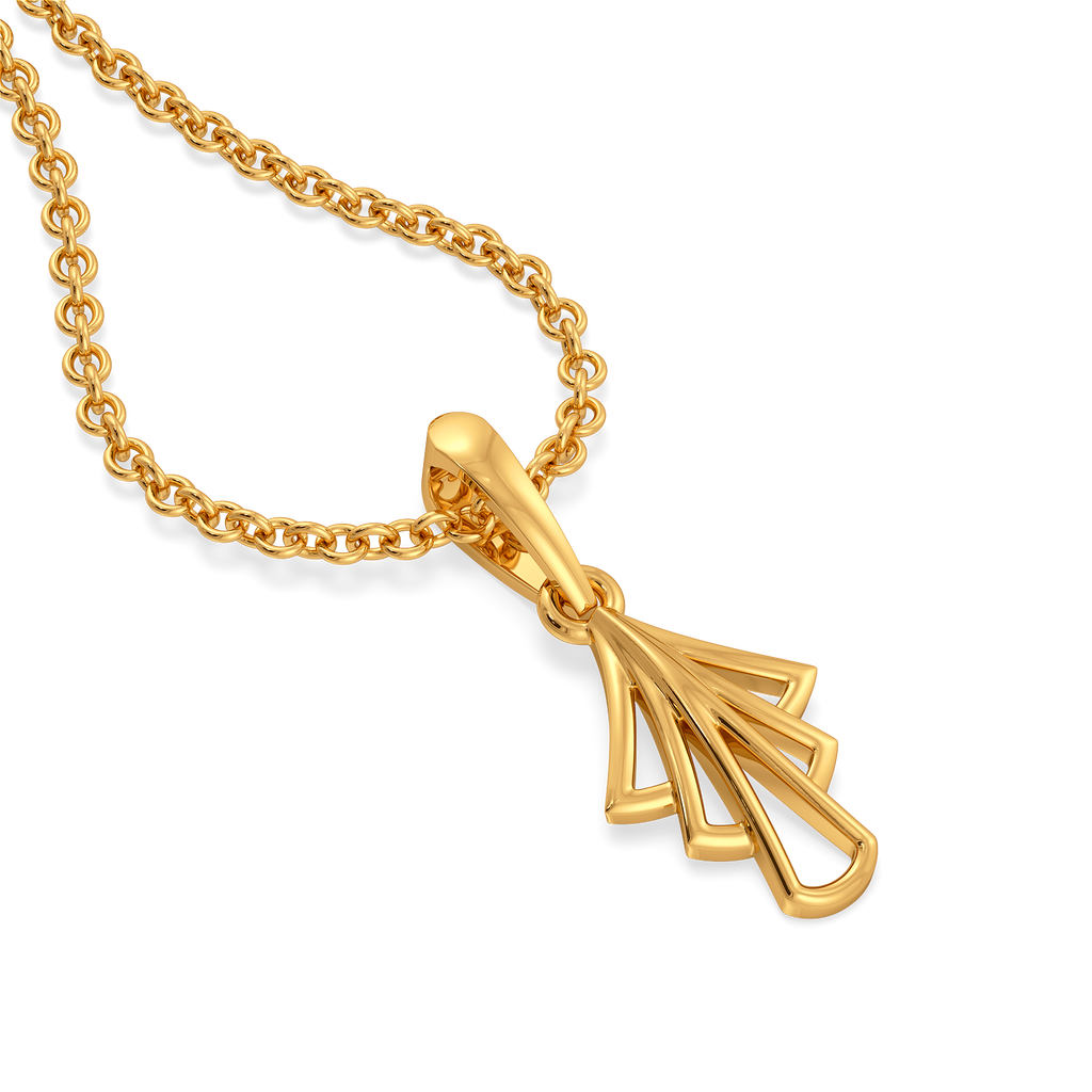 Hemline Grace Gold Pendants