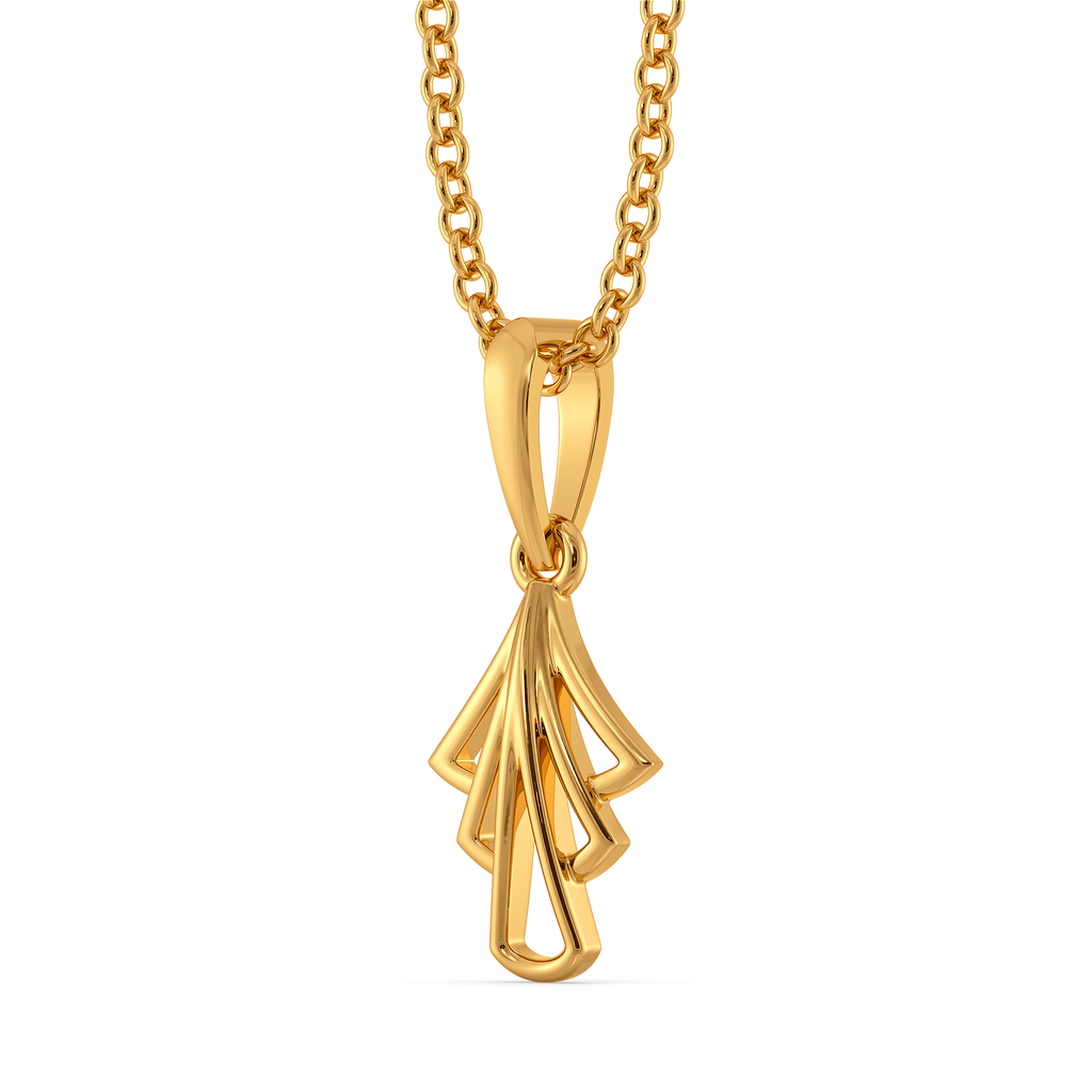 Hemline Grace Gold Pendants