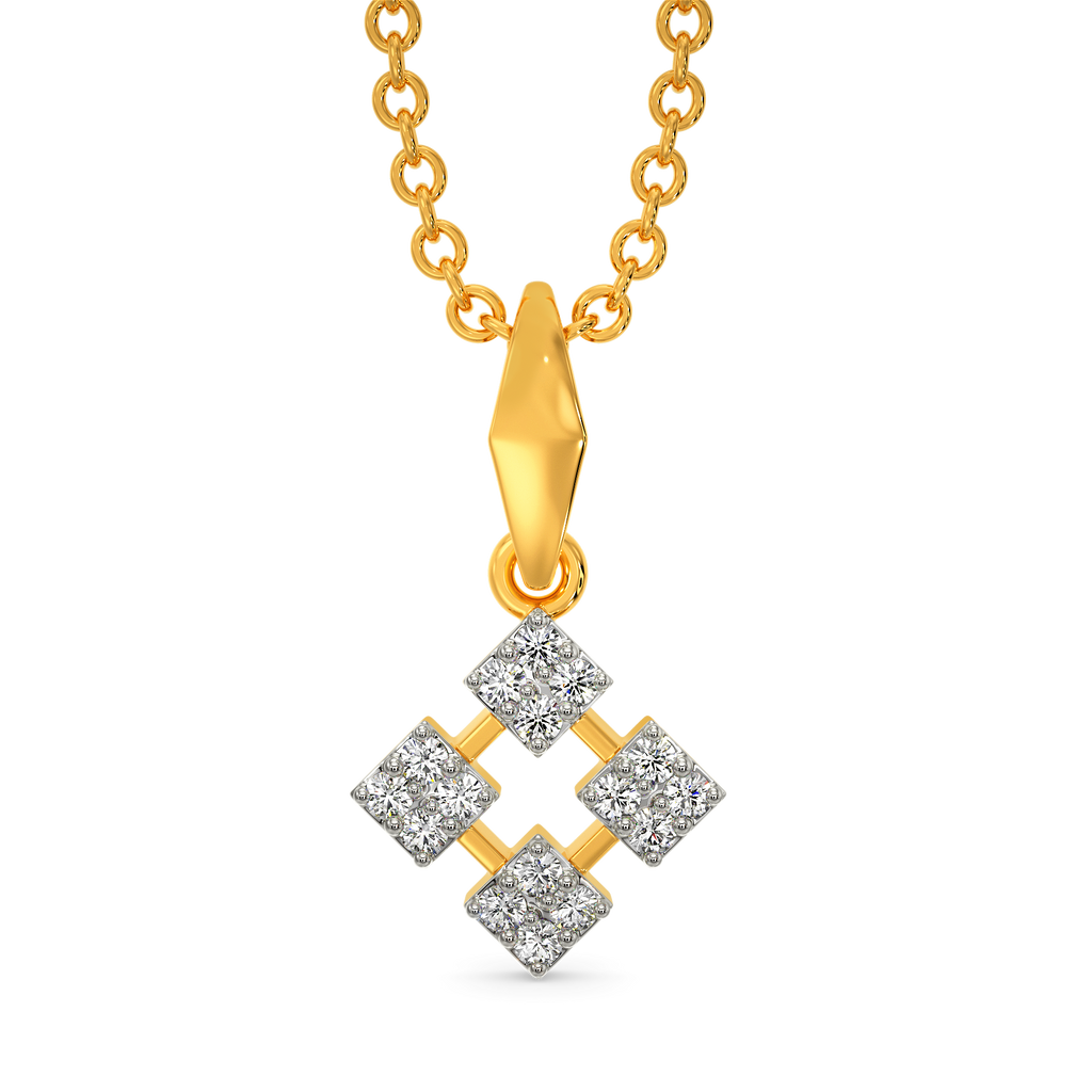 Luminous Links Diamond Pendants