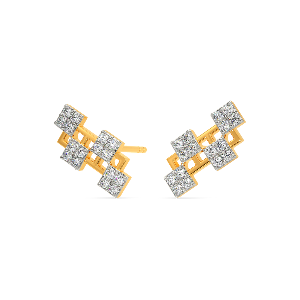 Luminous Links Diamond Earrings
