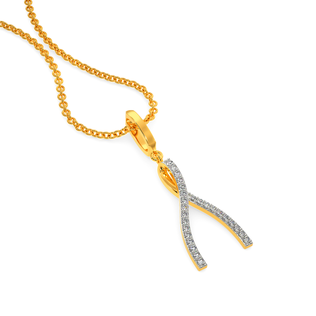 Shades of Beige Diamond Pendants