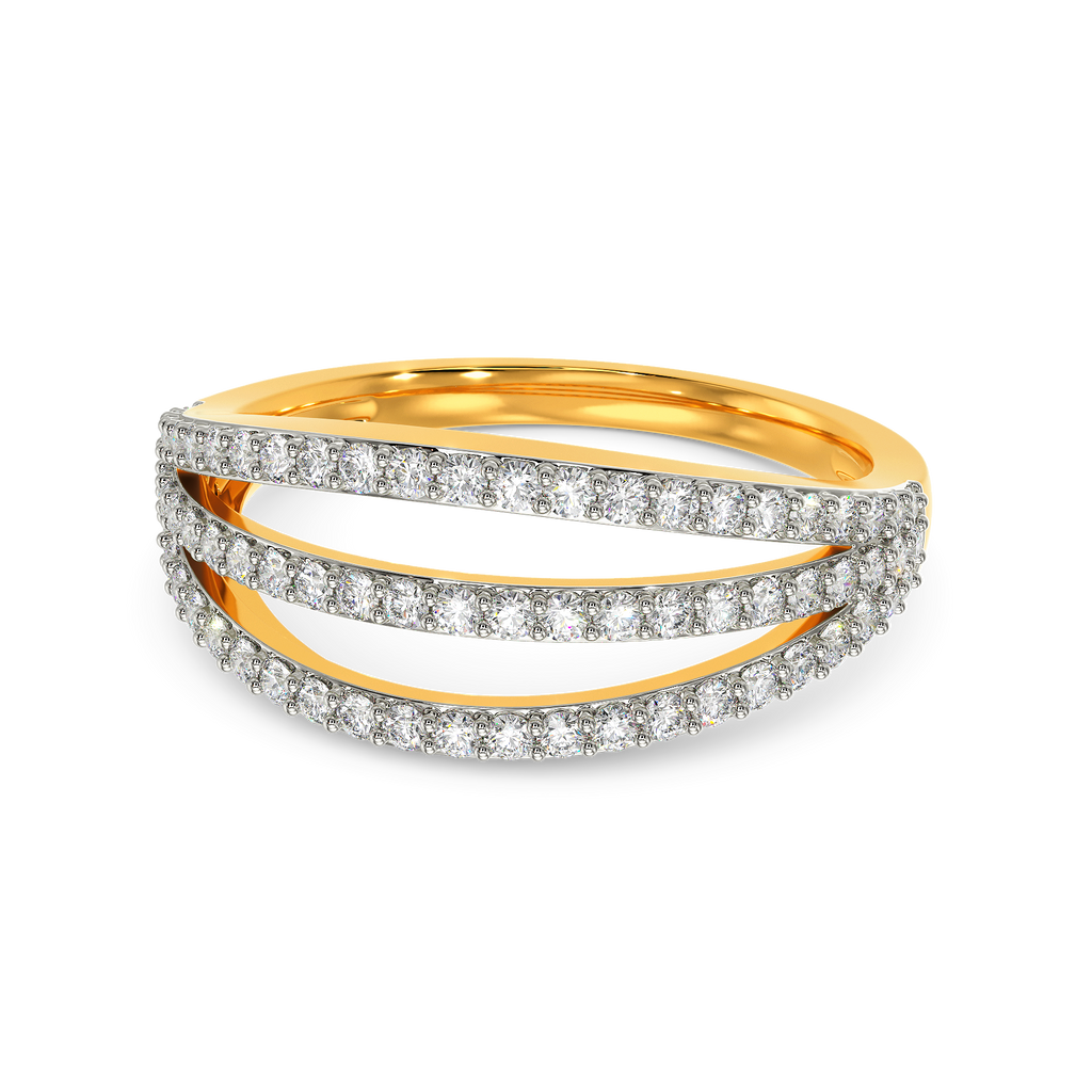 Dare to Beige Diamond Rings alternate view 2