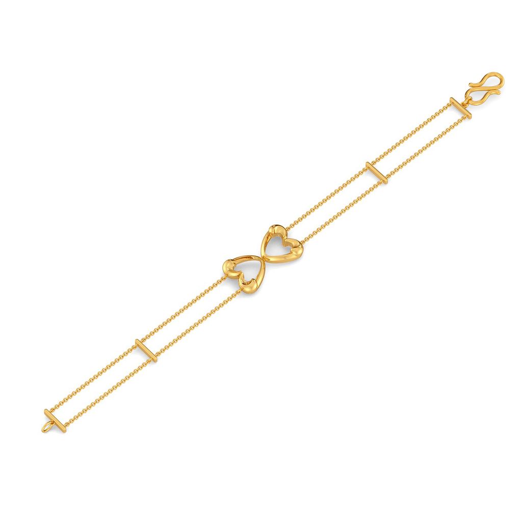 Love Palm Gold Bracelets