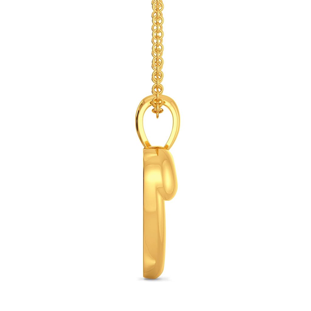 Love Palm Gold Pendants