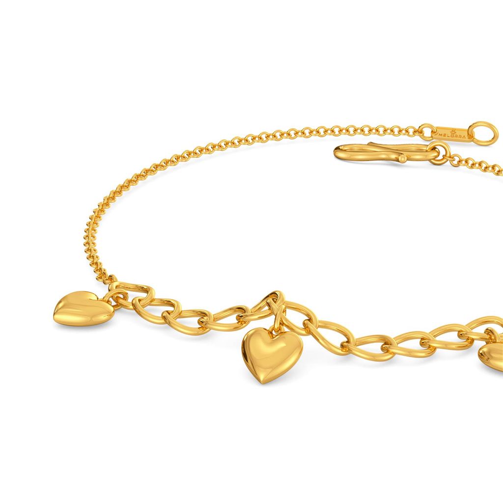 Love Shackles Gold Bracelets