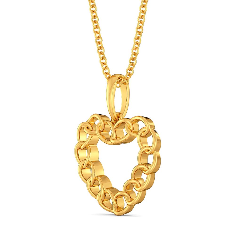 Love Shackles Gold Pendants