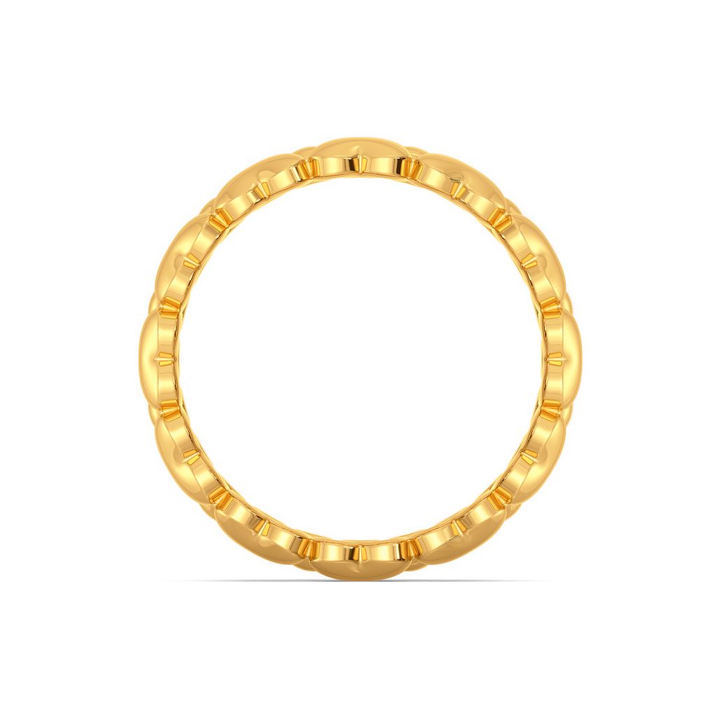 Disco Hearts Gold Rings image