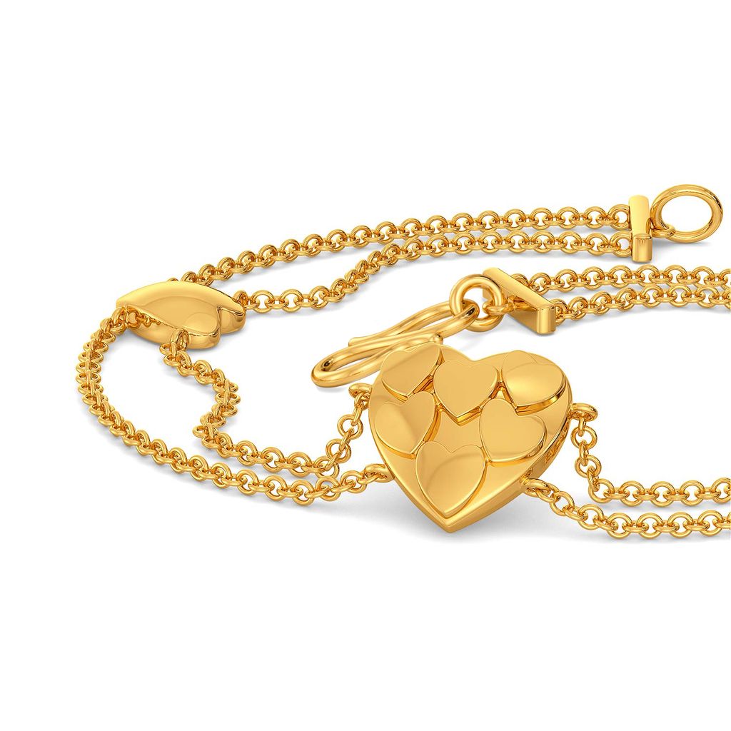 Club of Hearts Gold Bracelets