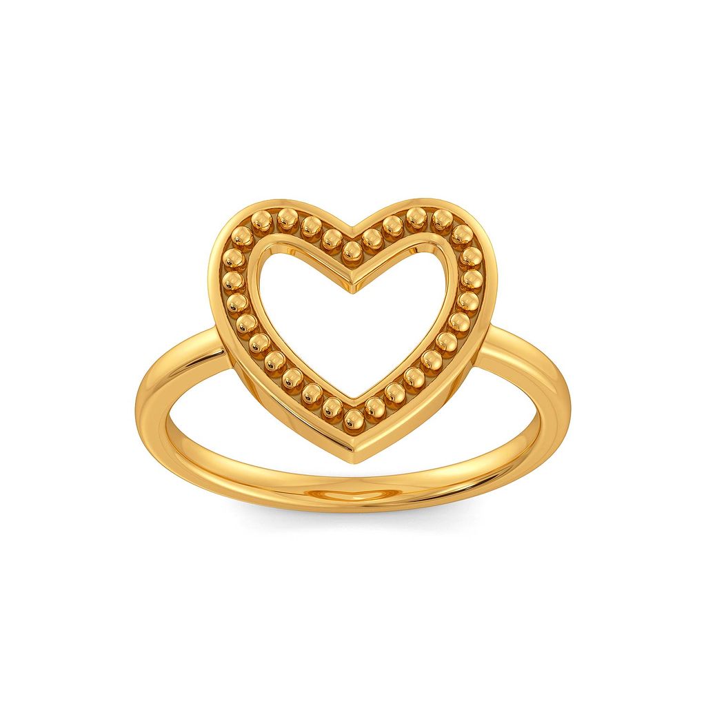 Club Love Gold Rings alternate view 2
