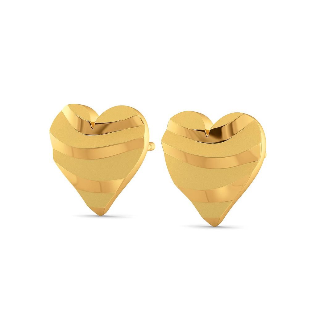 Wild Instinct Gold Earrings