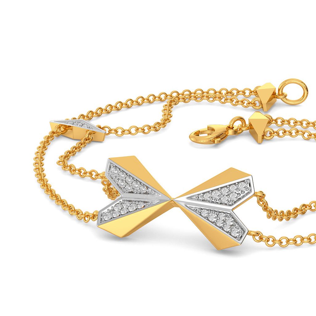 Heart Mache Diamond Bracelets