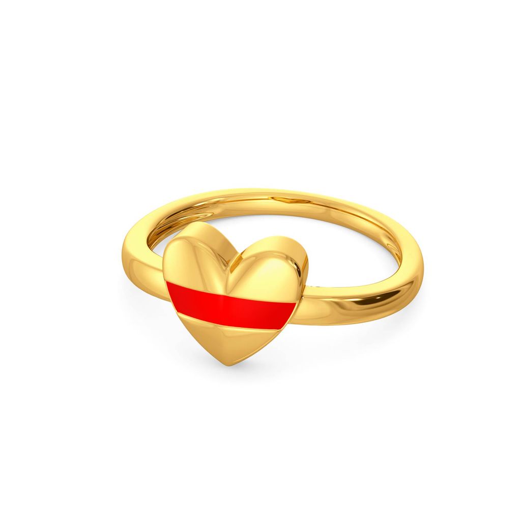 The Golden Glow Gold Rings alternate view 3