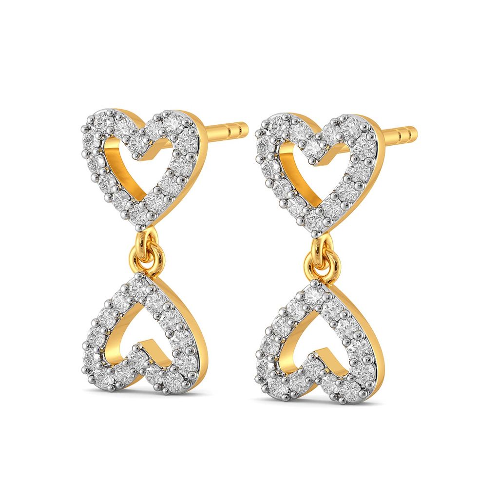 The Bow Story Diamond Earrings