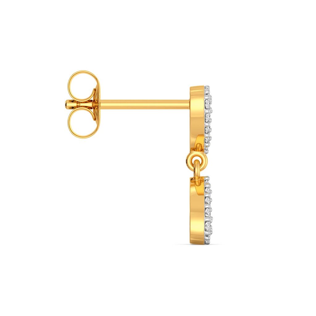 The Bow Story Diamond Earrings