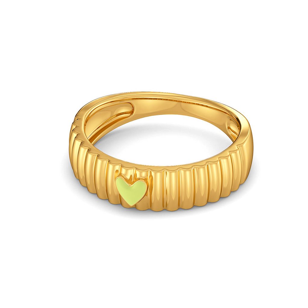 Love Buds Gold Rings alternate view 3