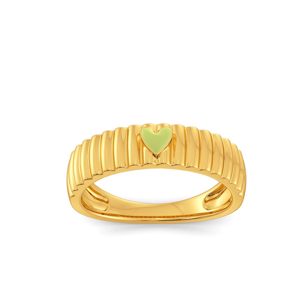 Love Buds Gold Rings alternate view 2