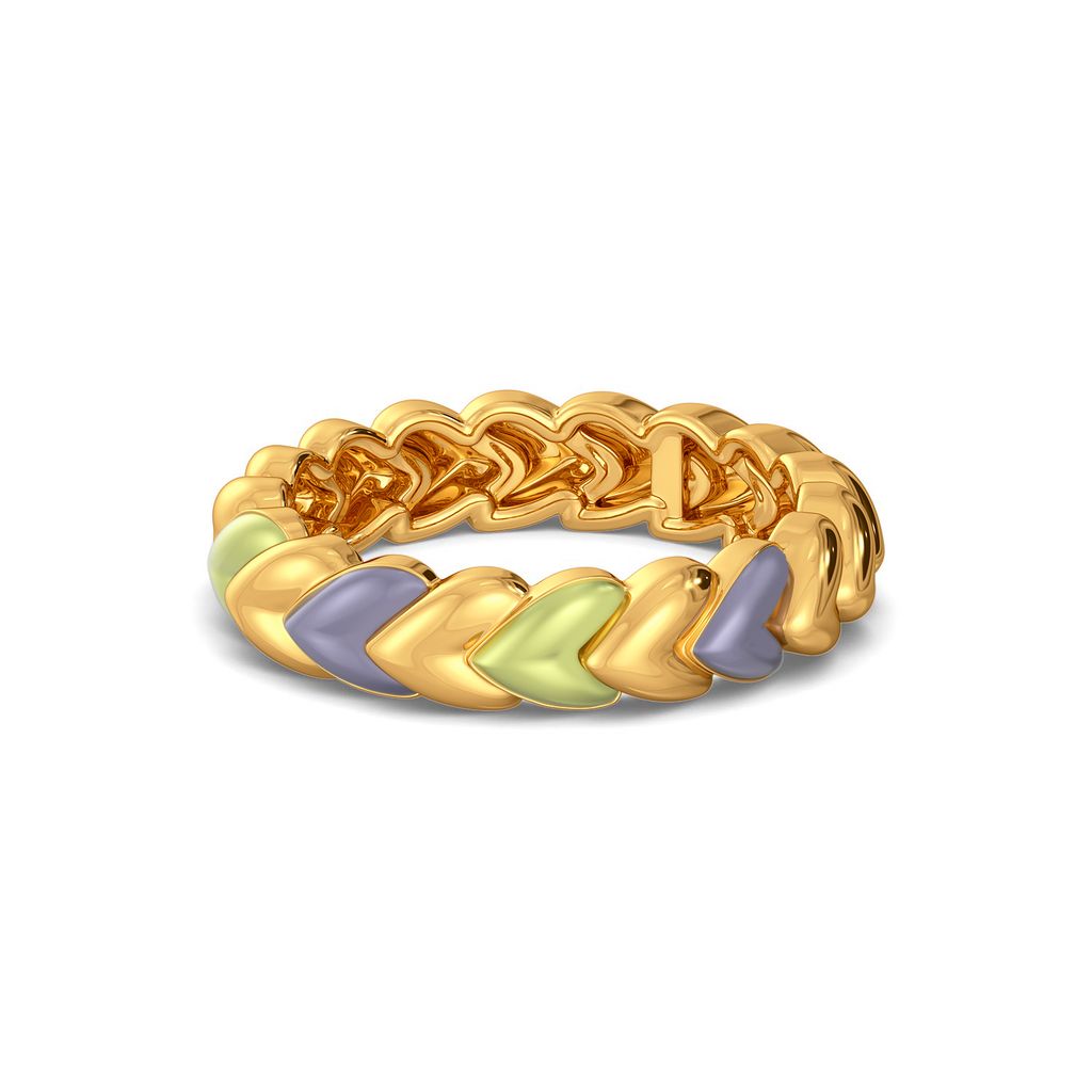 From the Heart Gold Rings alternate view 3