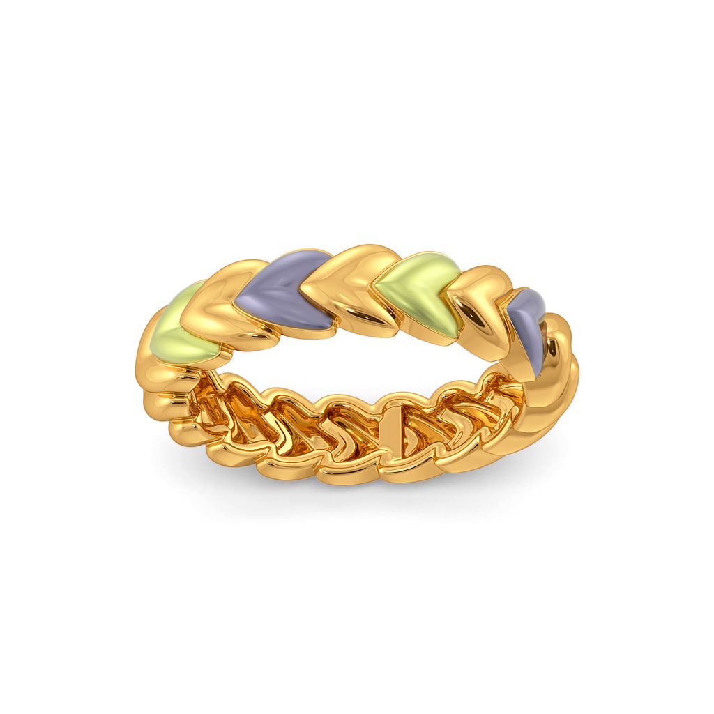 From the Heart Gold Rings alternate view 2