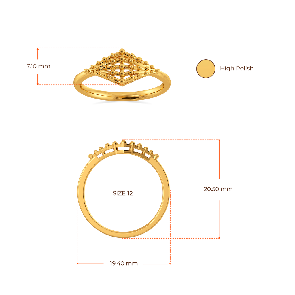 Golden Hour Gold Rings image