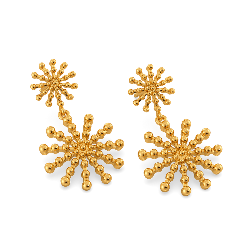 Catch the Light Gold Earrings