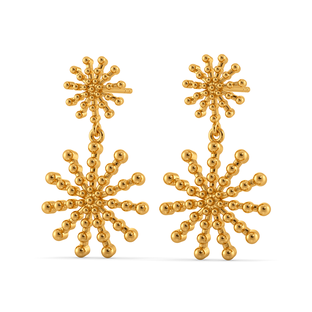 Catch the Light Gold Earrings