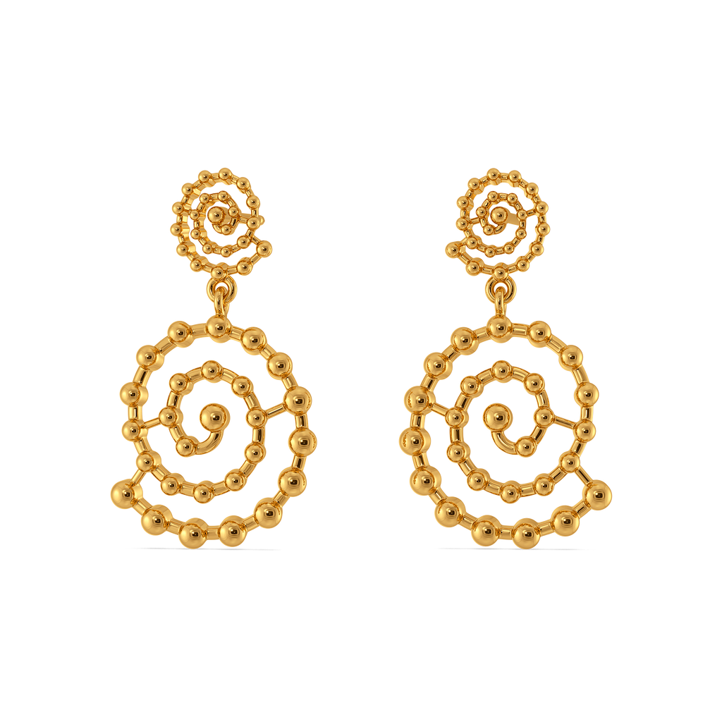 Leaned into Warmth Gold Earrings