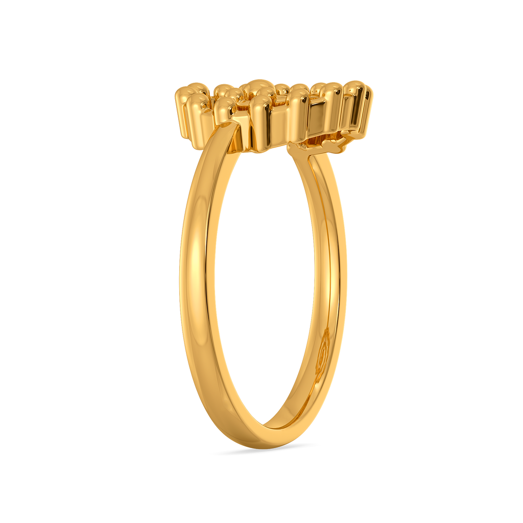 Leaned into Warmth Gold Rings image