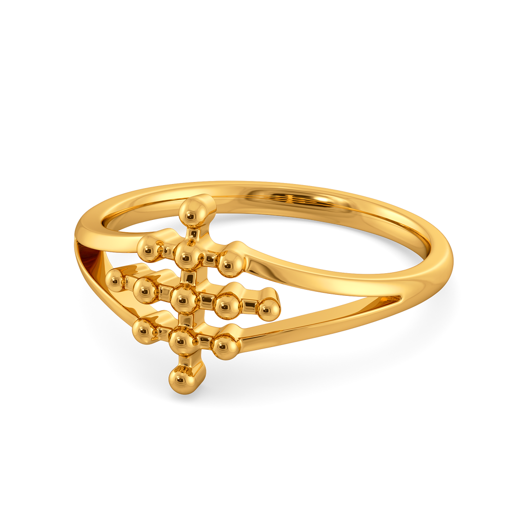 Golden Hour Feeling Gold Rings alternate view 2