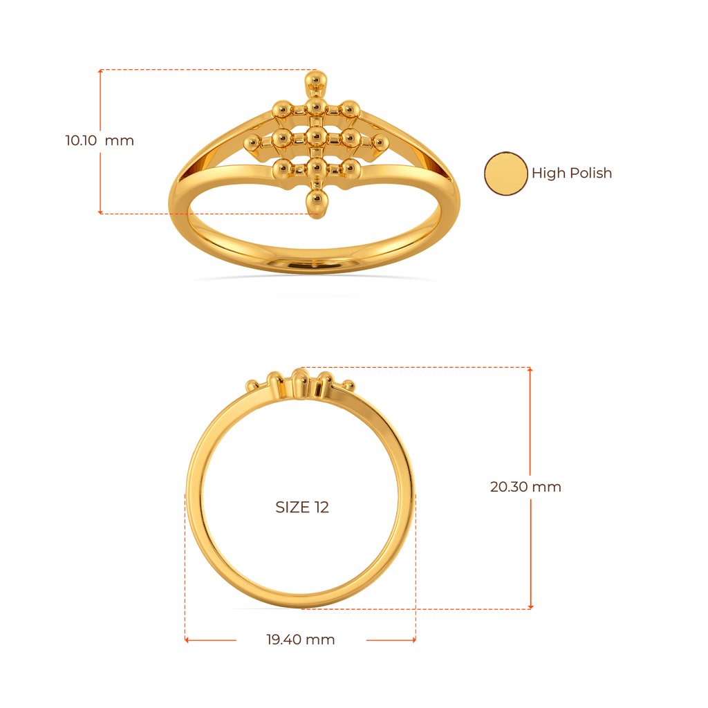 Golden Hour Feeling Gold Rings image