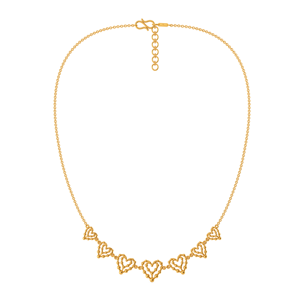Sunlit Aura Gold Necklaces