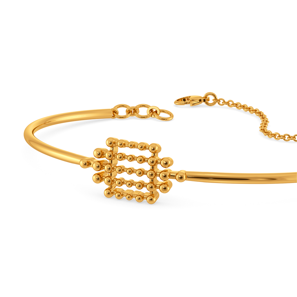 Sunbeam Charm Gold Bangles