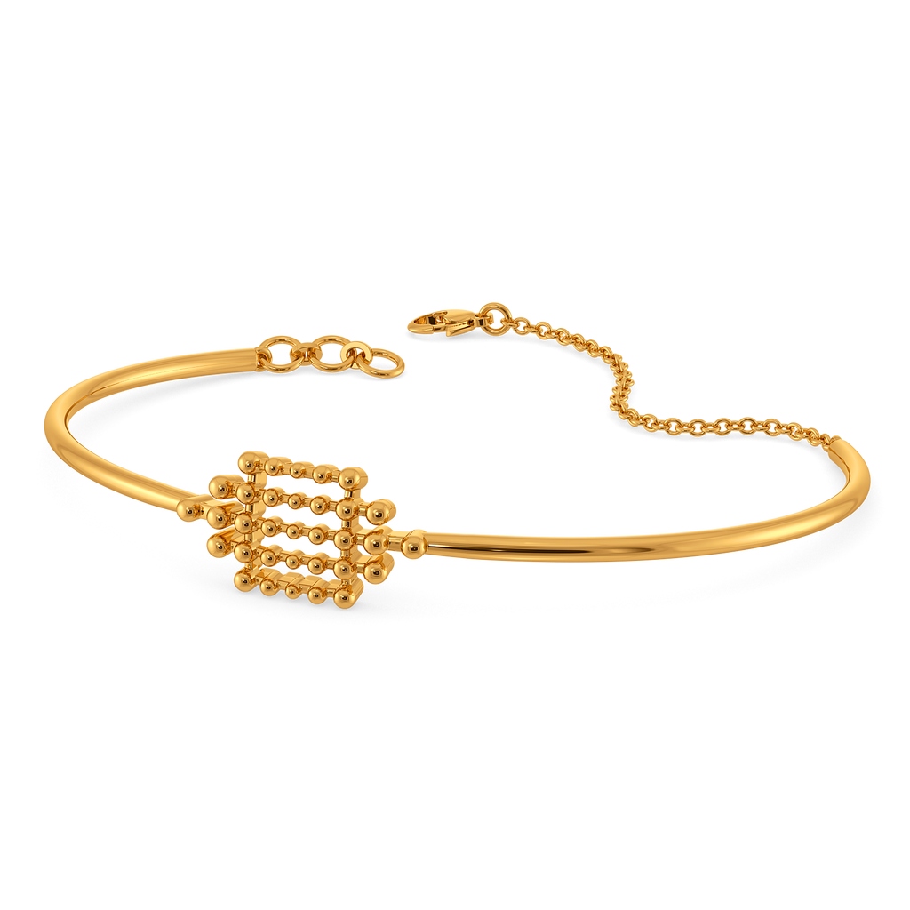 Sunbeam Charm Gold Bangles