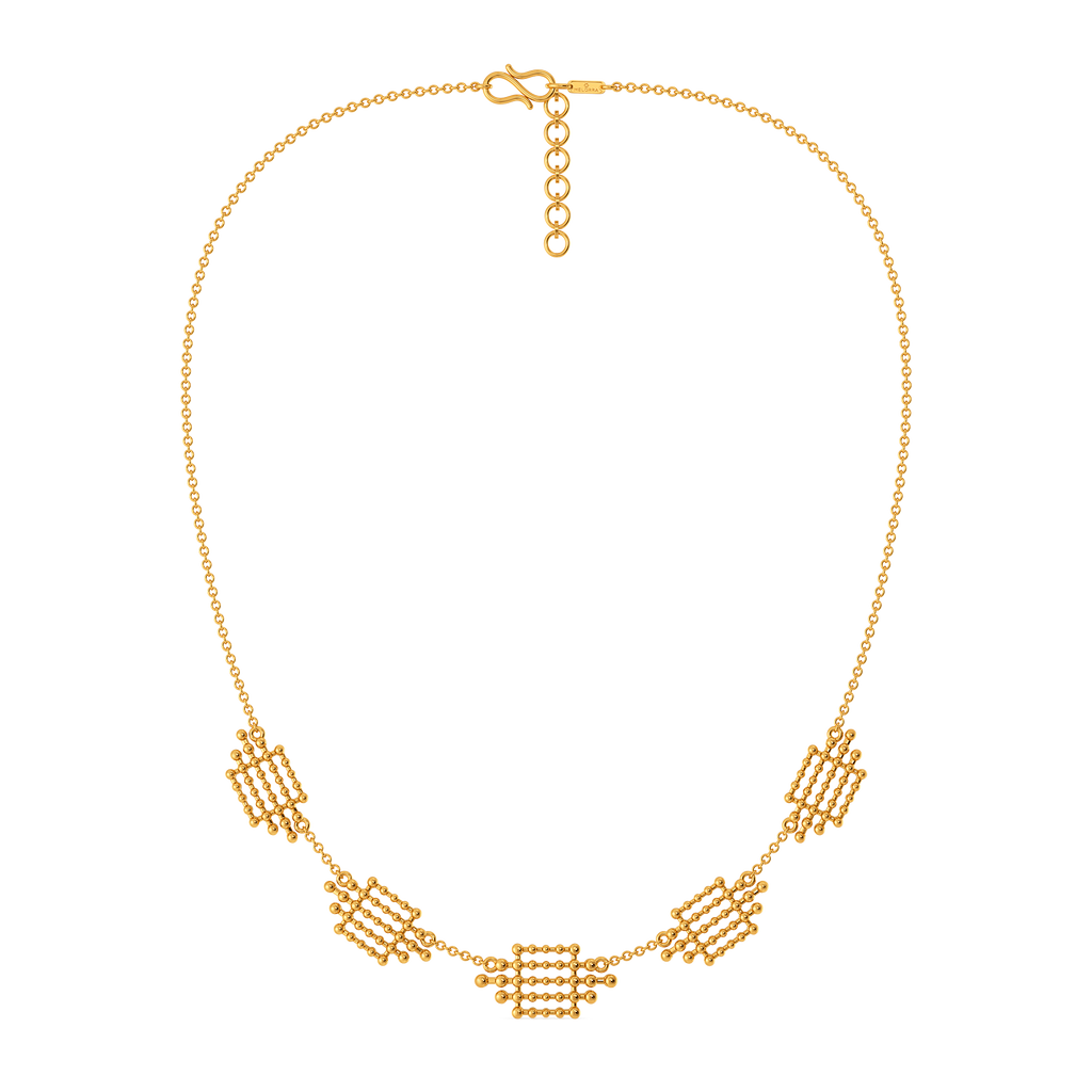 Sunbeam Charm Gold Necklaces