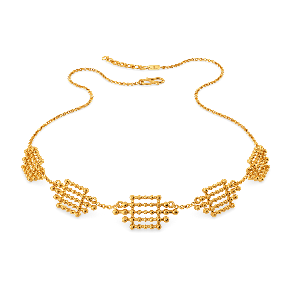 Sunbeam Charm Gold Necklaces