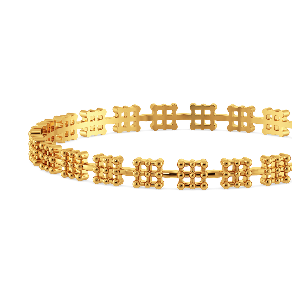 Warmth of Golden Hour Gold Bangles