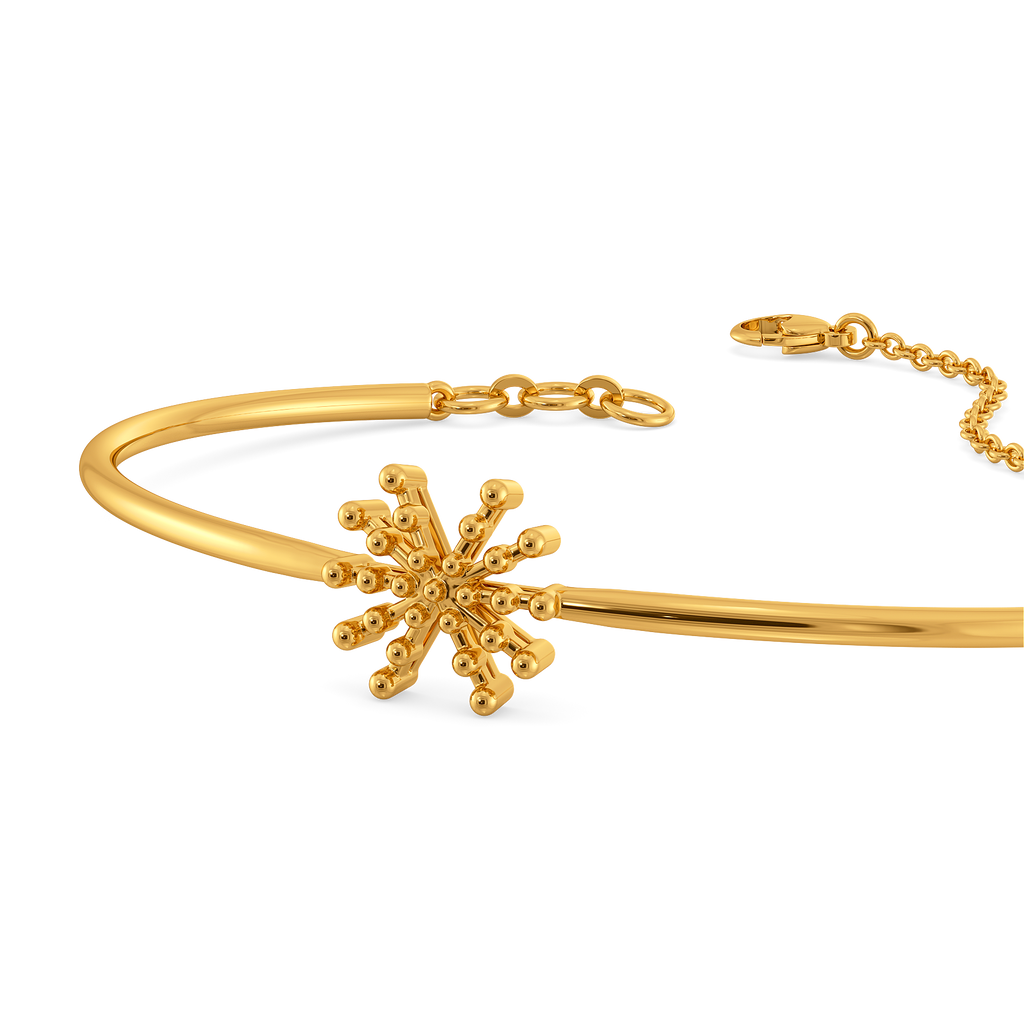 Soft Sunset Glow Gold Bangles