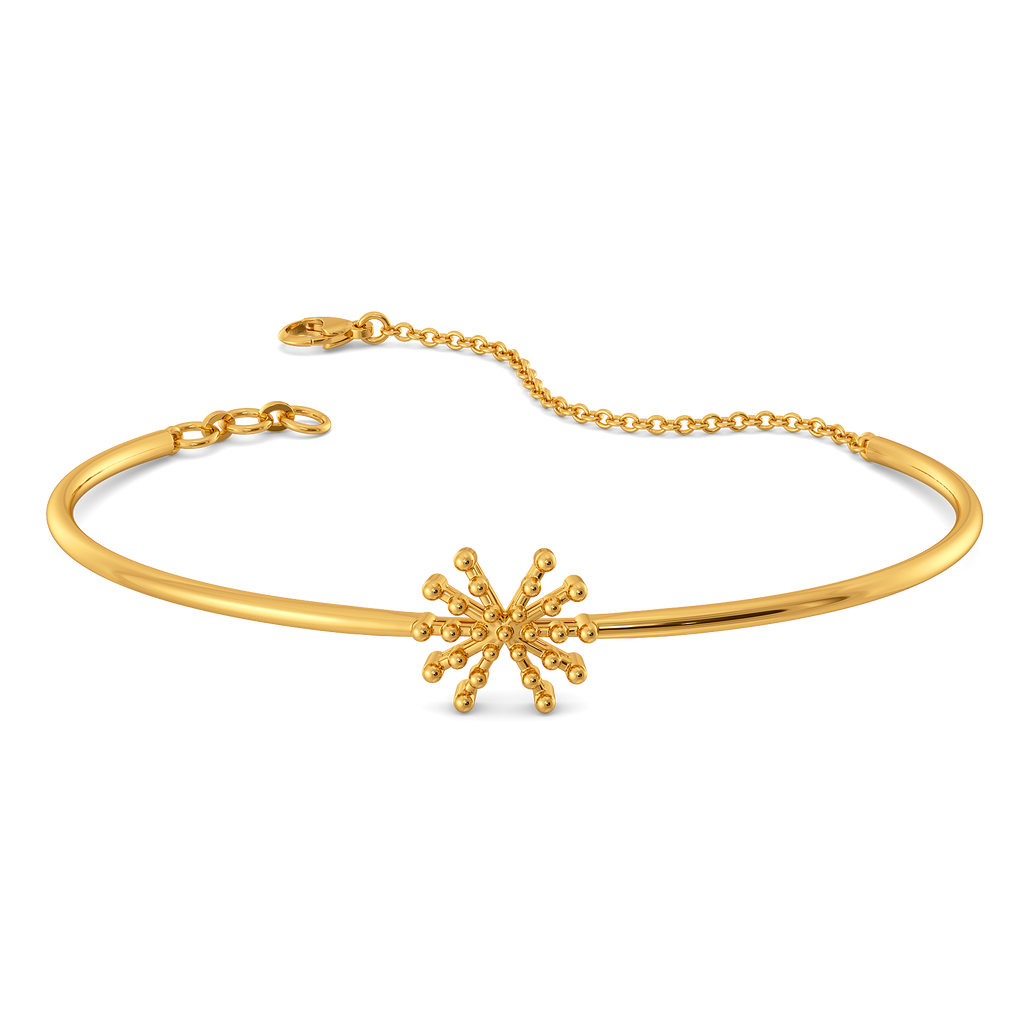 Soft Sunset Glow Gold Bangles